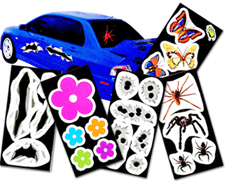 Bullet Hole Car Window Sticker (Bullet Hole Car Window Sticker)